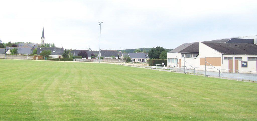 Stade de l'ESVB Entente Sportive Val Baugeois à Bauné